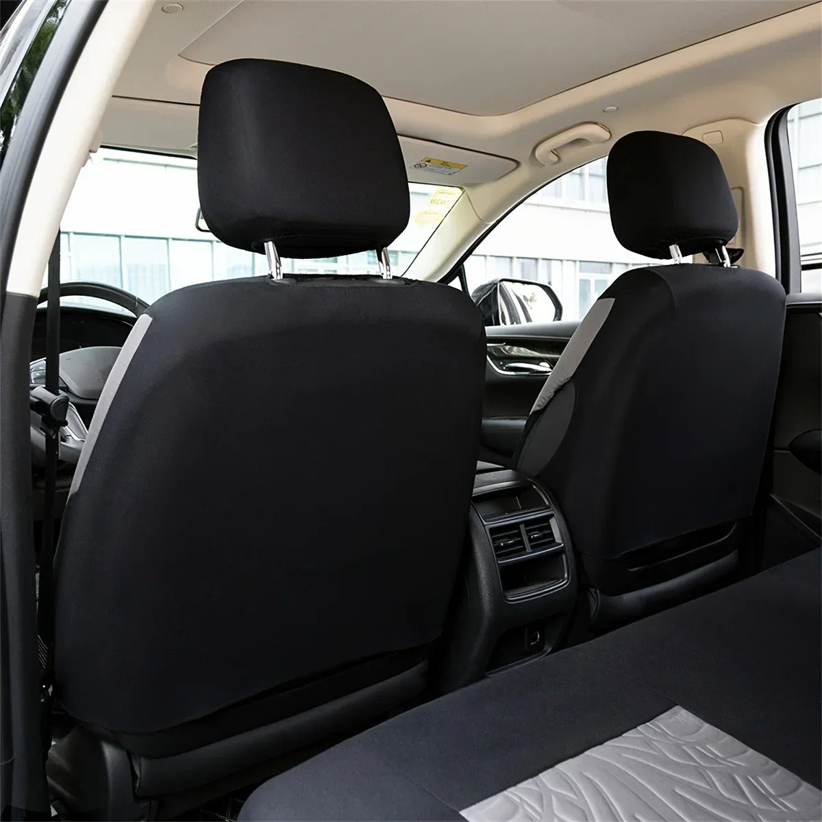 סט כיסויי מושבים אוניברסליים לרכב – מתאים לרוב הדגמים, בעיצוב ייחודי