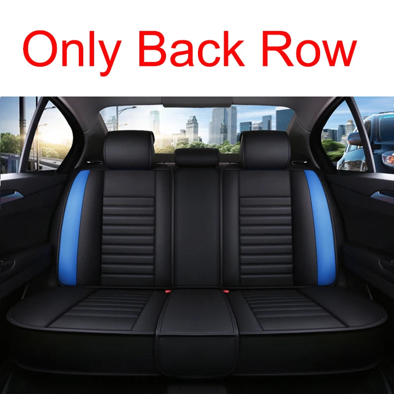 כיסויי מושבים לרכב מעור PU בעיצוב יוקרתי – אוניברסליים ומתאימים לרוב סוגי הרכב