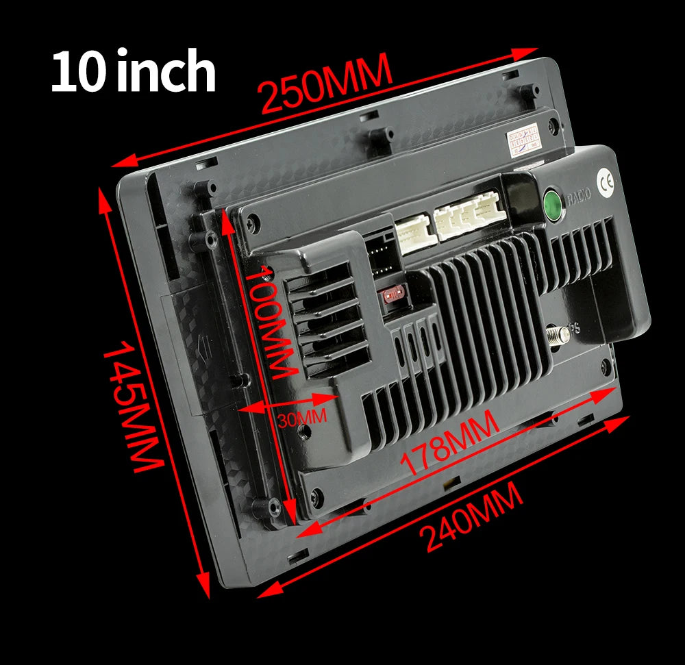 מולטימדיה לרכב – מסך 7"/9"/10", Android 12 עם CarPlay ו-GPS