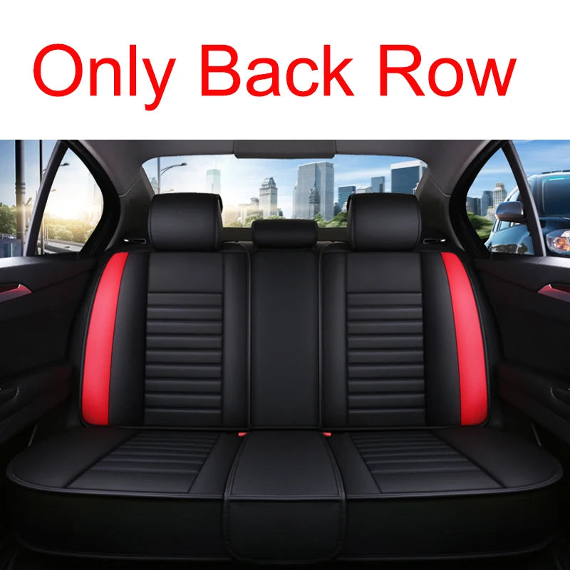 כיסויי מושבים לרכב מעור PU בעיצוב יוקרתי – אוניברסליים ומתאימים לרוב סוגי הרכב