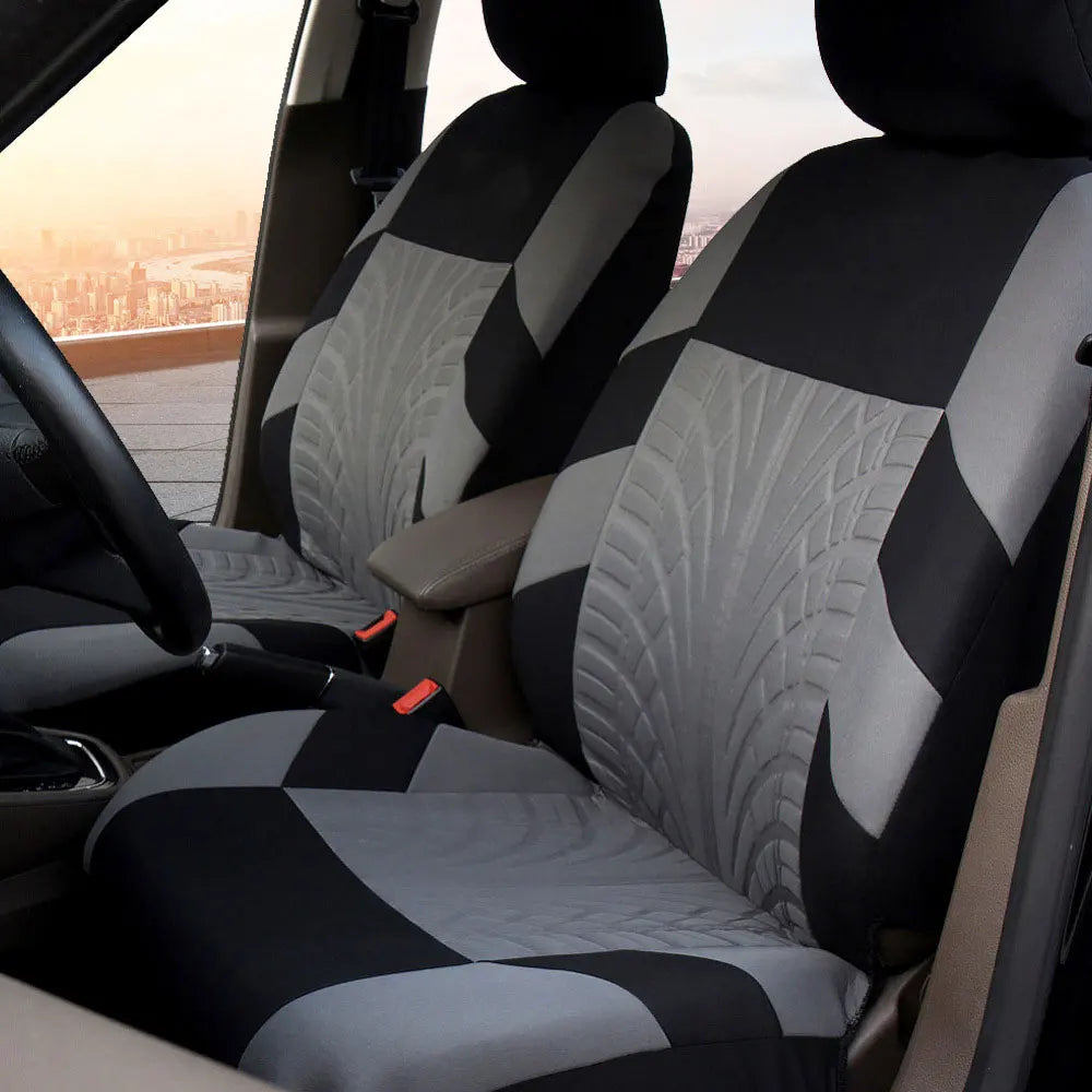 סט כיסויי מושבים אוניברסליים לרכב – מתאים לרוב הדגמים, כולל רכבי SUV, סדאן וואנים