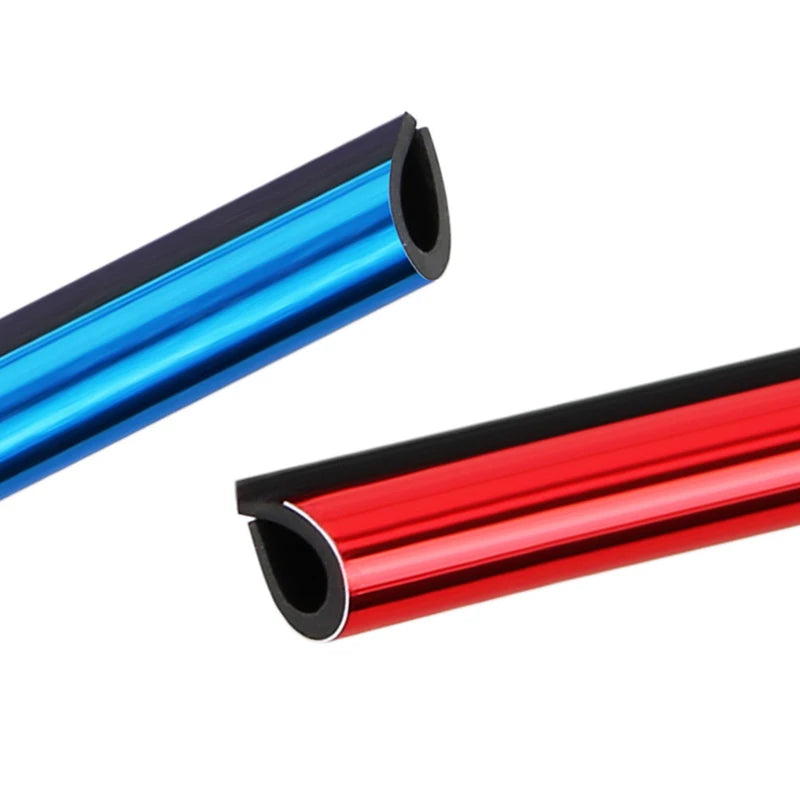 סט של 10 פסי קישוט רכים בצורת U לפתחי מיזוג האוויר – אביזר פנים אוניברסלי המוסיף עיצוב אלגנטי וייחודי לרכב.