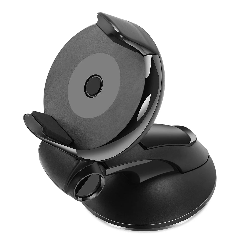 מתקן טלפון אוניברסלי לרכב – מתאים לכל סוגי הסמארטפונים, נצמד לשמשה הקדמית או ללוח המחוונים, מספק אחיזה יציבה ונוחה לשימוש ב