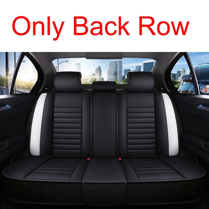 כיסויי מושבים לרכב מעור PU בעיצוב יוקרתי – אוניברסליים ומתאימים לרוב סוגי הרכב