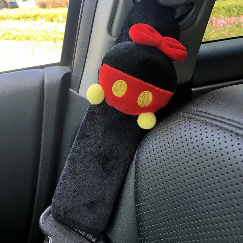 כיסוי חגורת בטיחות לרכב בעיצוב חמוד של חיית מחמד