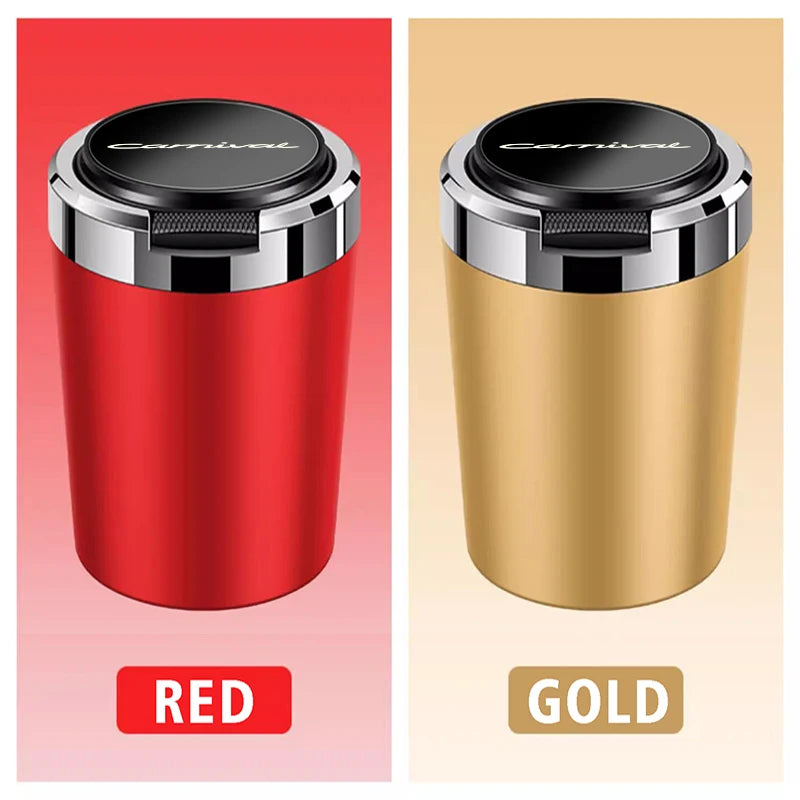 מאפרה לרכב – אביזר שימושי ודקורטיבי בעיצוב חדשני, מתאים במיוחד לרכב Kia Carnival ולרוב סוגי הרכבים.